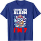 Lemur Firefighter Fireman Kids 7th Birthday Boys 7 Year Old T-Shirt - T-Shirt | Royal