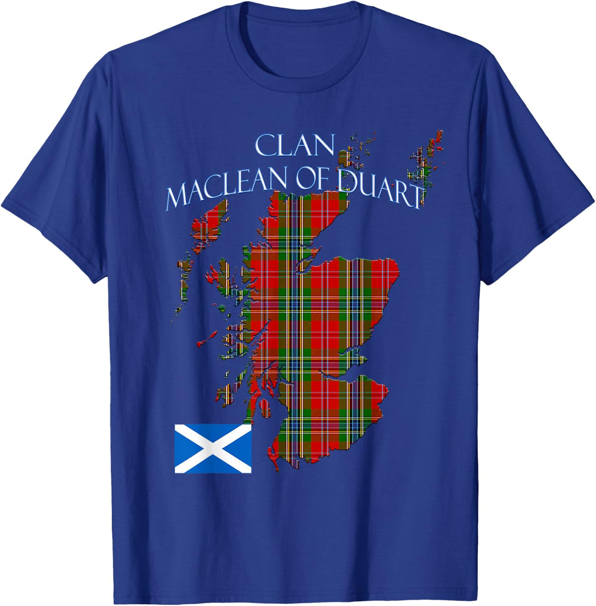 MacLean of Duart Scottish Clan Tartan Scotland T-Shirt - T-Shirt | Royal