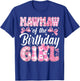 Mawmaw of The Birthday Girl Family Pink Coquette Bow T-Shirt - T-Shirt | Royal