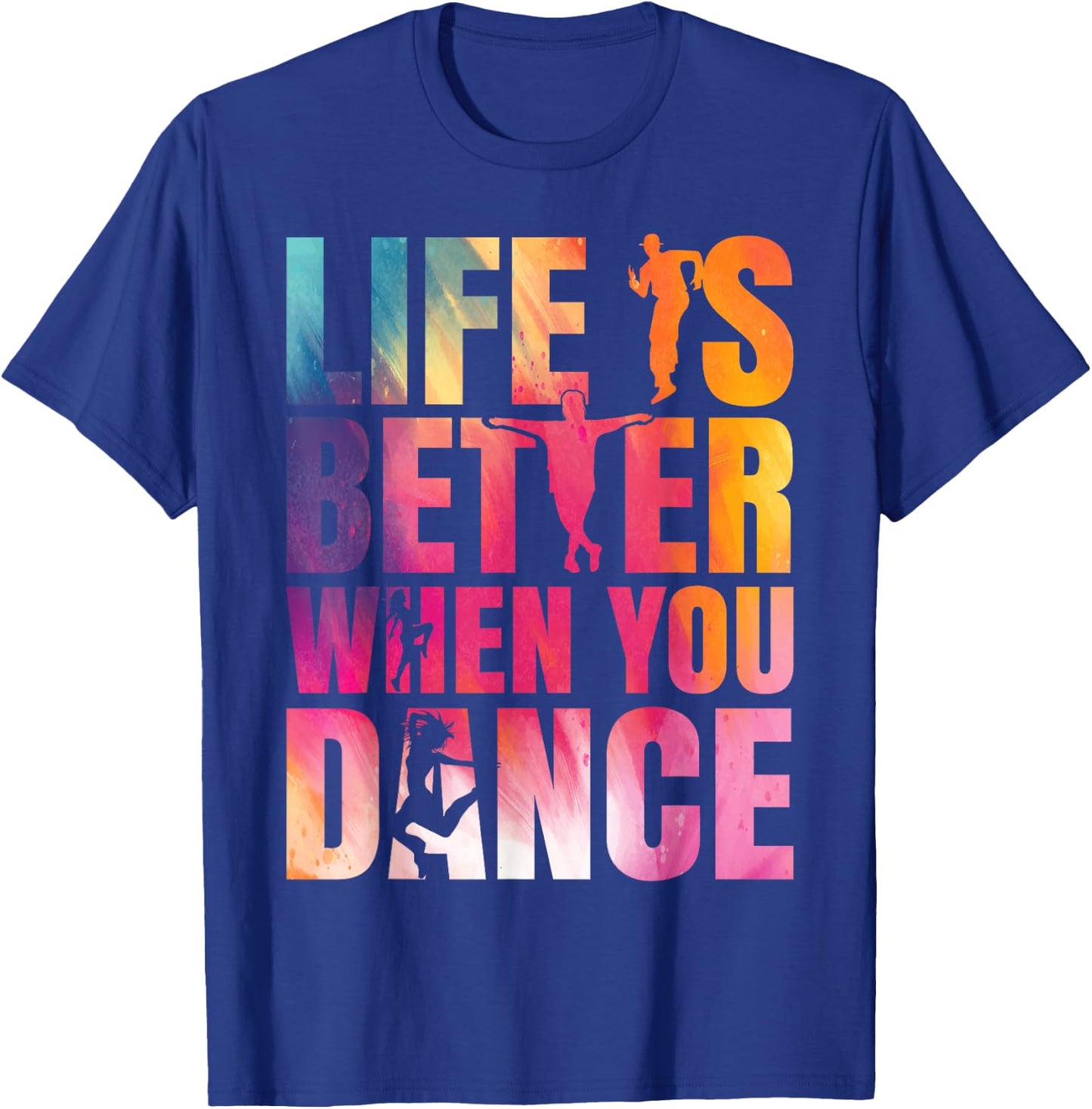 Dance Street Dance Breakdance T-Shirt - T-Shirt | Royal