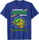 Average Autism Brain Design T-Shirt - T-Shirt | Royal