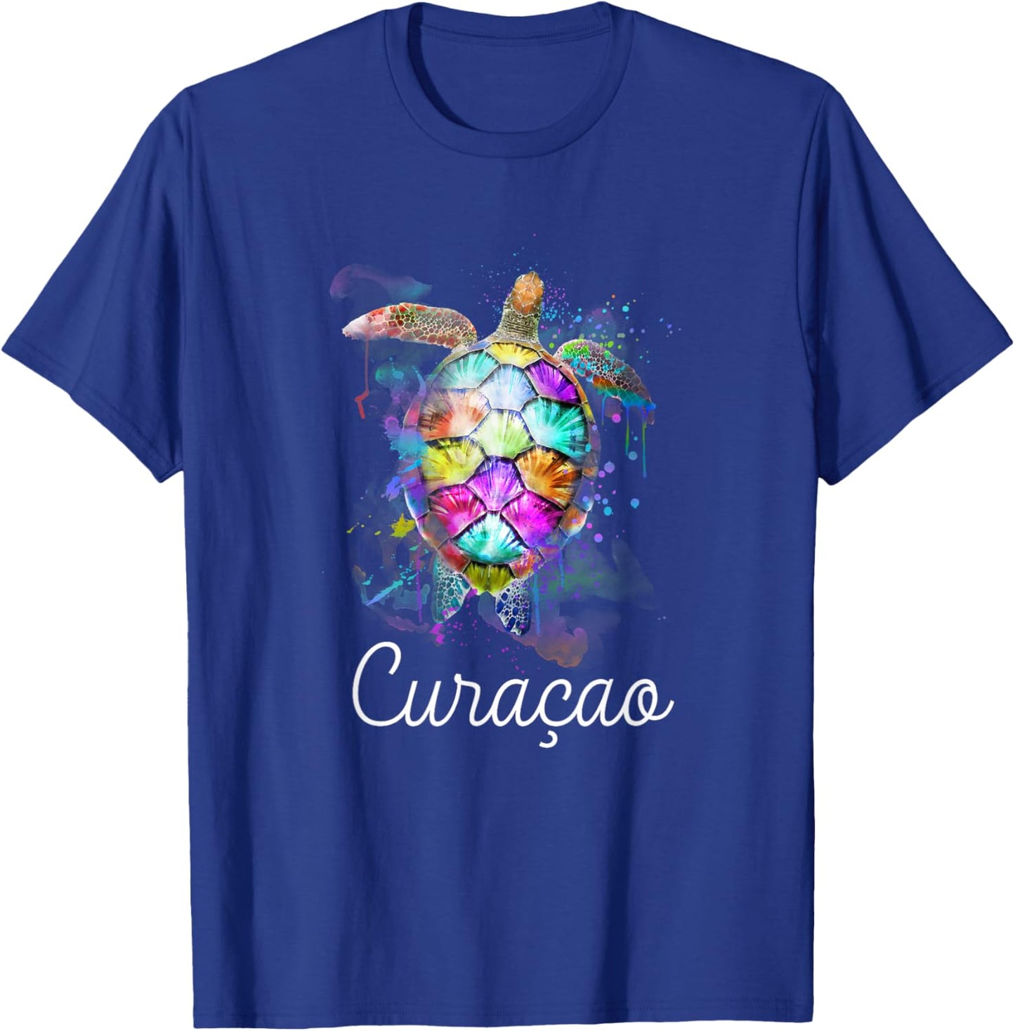 Curaçao Souvenir / Curacao Turtle / Curacao T-Shirt - T-Shirt | Royal