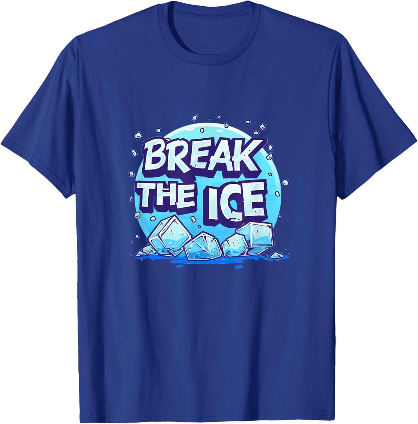 Cool break the Ice Idiom Costume for Boys and Girls T-Shirt - T-Shirt | Royal