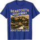 Beartooth Highway Road Trip Squad Souvenir T-Shirt - T-Shirt | Royal