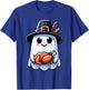 Thanksgiving Ghost Turkey Pocket Cute My Boo Halloween T-Shirt - T-Shirt | Royal