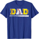 Baseball Dad Softball Father's Day Daddy Sport Lovers T-Shirt - T-Shirt | Royal