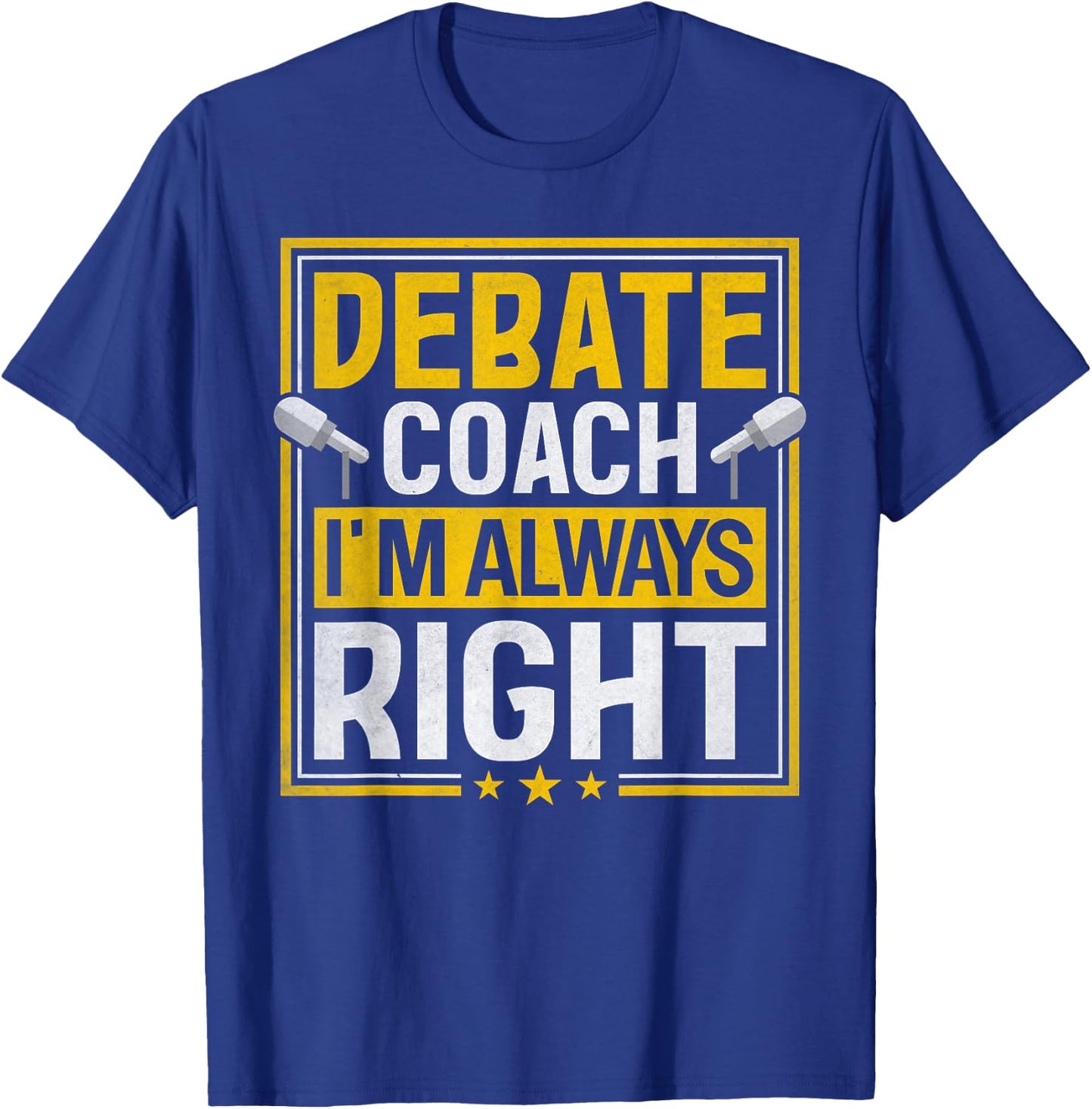 Debate Team Supplies Debating Club Debater Speech and Debate T-Shirt - T-Shirt | Royal