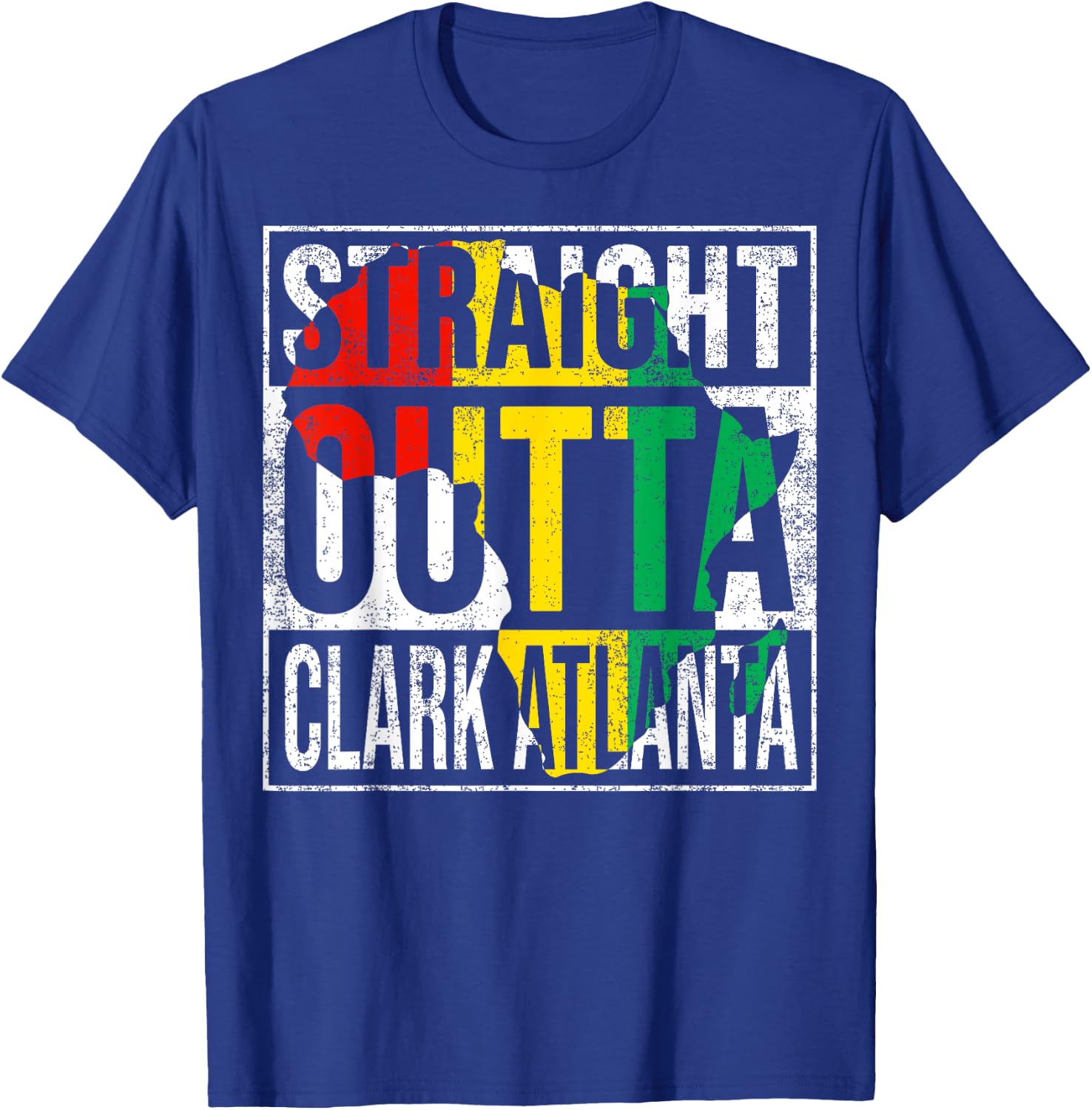 Retro Atlanta GA State Vintage Clark 155th Birthday T-Shirt - T-Shirt | Royal