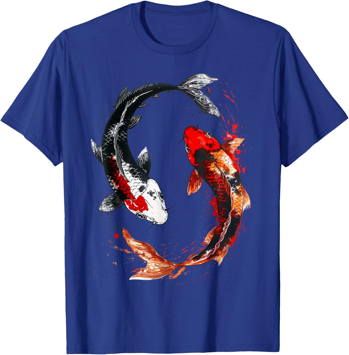Japanese Koi Fish Tattoo Yin Yang Fish T-Shirt - T-Shirt | Royal