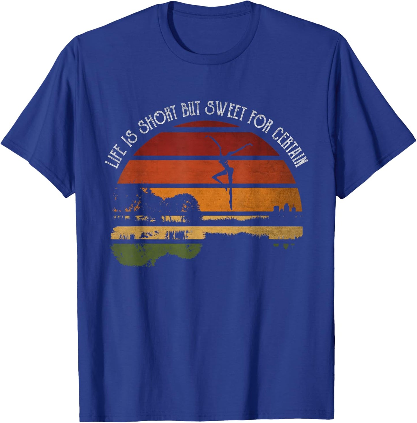 Life Is Short Funny Guitars Outfits But Sweet For Certain T-Shirt - T-Shirt | Royal