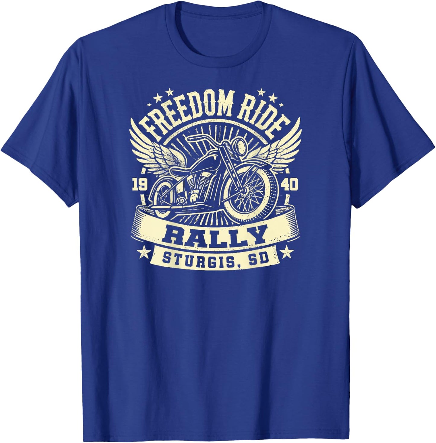 2024 Sturgis Motorcycle Rally 84th Anniversary T-Shirt - T-Shirt | Royal