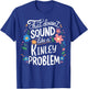 Kinley Personalized Cute Flower Girls Kinley Name T-Shirt - T-Shirt | Royal
