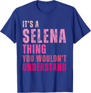 It's A Selena Thing You Wouldn't Understand Selena Vintage T-Shirt - T-Shirt | Royal