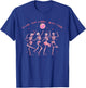 Girl Ghouls Just Wanna Have Fun Disco Party Dancing Skeleton T-Shirt - T-Shirt | Royal