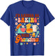 Kids Baker Baking Lover Baby I'd Rather Be Baking With Grandma T-Shirt - T-Shirt | Royal