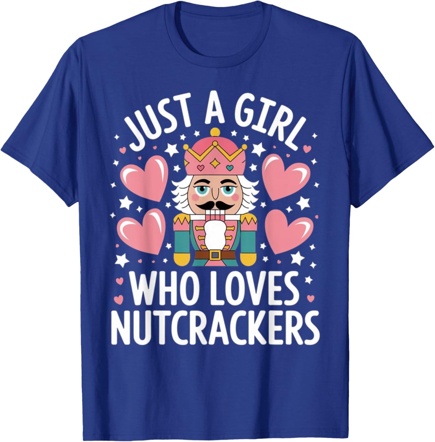 Just a Girl Who Loves Nutcrackers Christmas Ballet T-Shirt - T-Shirt | Royal