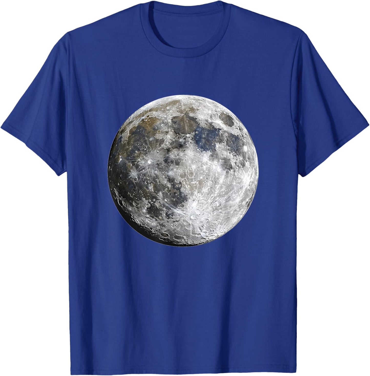 Full Moon Space Science T-Shirt - T-Shirt | Royal