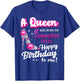 Queen Was Born On November 9th Happy Birthday To Me Nov 9 T-Shirt - T-Shirt | Royal