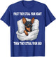 Miniature Pinscher Sleeping Pajamas Nightgown T-Shirt - T-Shirt | Royal