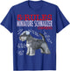 5 Rules for Miniature Schnauzer Owners T-Shirt - T-Shirt | Royal