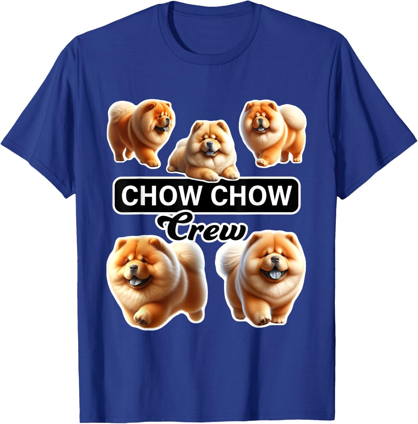 Chow Chow Crew T-Shirt - T-Shirt | Royal