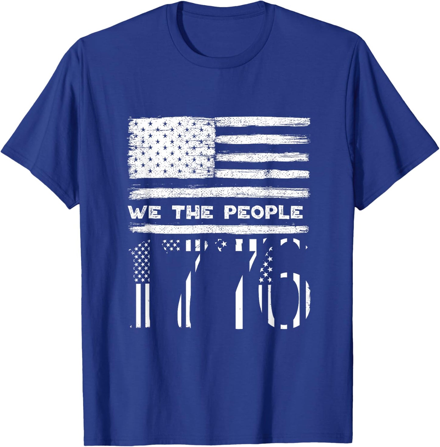 Fourth of July We the People 1776 Shirt USA Constitution T-Shirt - T-Shirt | Royal