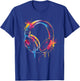 Headphones Music DJ Artwork Music Lover Beatmaker Techno T-Shirt - T-Shirt | Royal