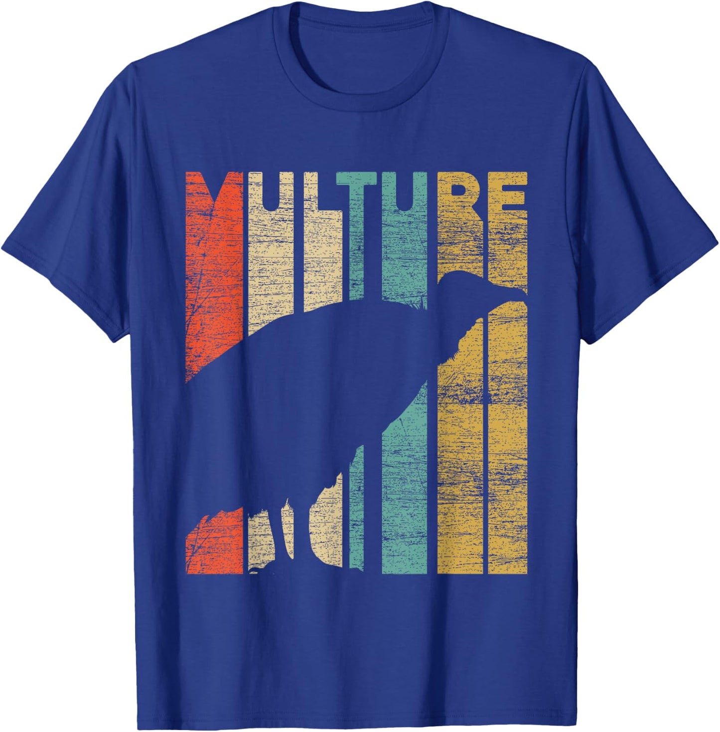 Retro Vulture T-Shirt - T-Shirt | Royal