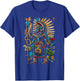 Aztec God Aztec Culture Mayan Indigenous Tlaloc Statue T-Shirt - T-Shirt | Royal