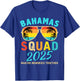 Bahamas Vacation 2025 Squad Family Friends Matching Group T-Shirt - T-Shirt | Royal