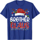 Brother Claus Christmas Lights Pajama Family Matching T-Shirt - T-Shirt | Royal