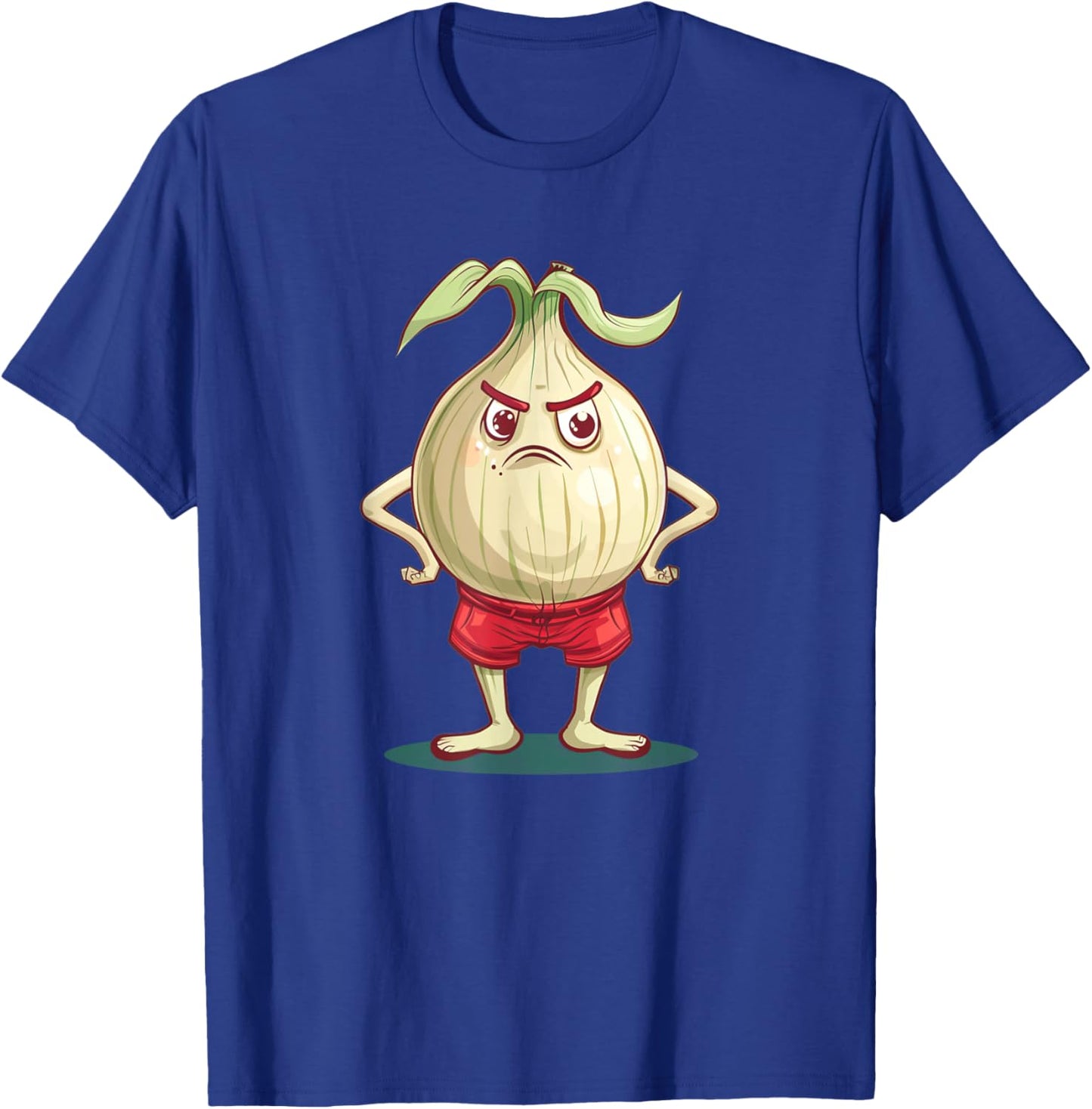 Pretty Onion Shorts Costume for Vegetable Lovers T-Shirt - T-Shirt | Royal