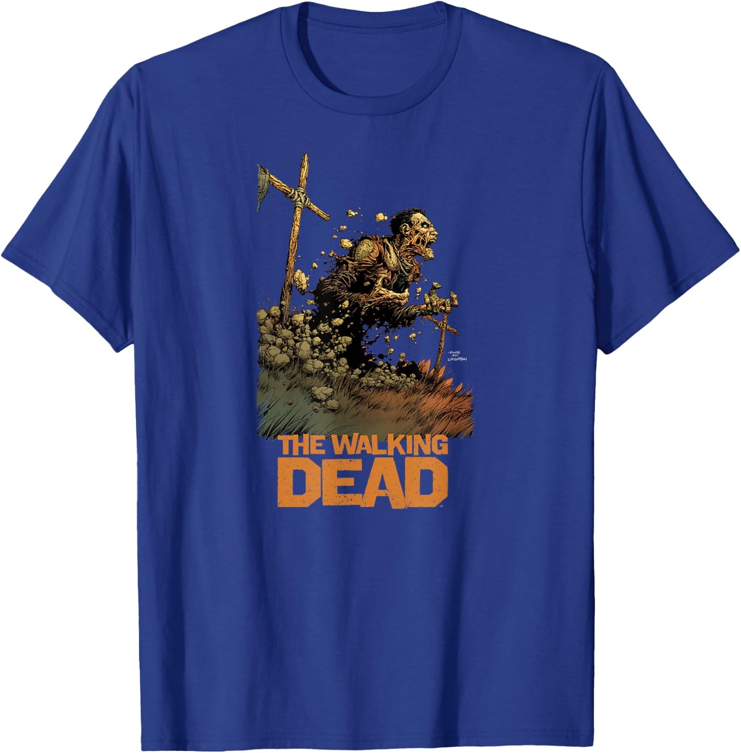 The Walking Dead's Grave Walker T-Shirt - T-Shirt | Royal