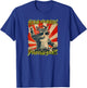 Funny DJ Cat Disco Sound Tech Headphone Music T-Shirt - T-Shirt | Royal