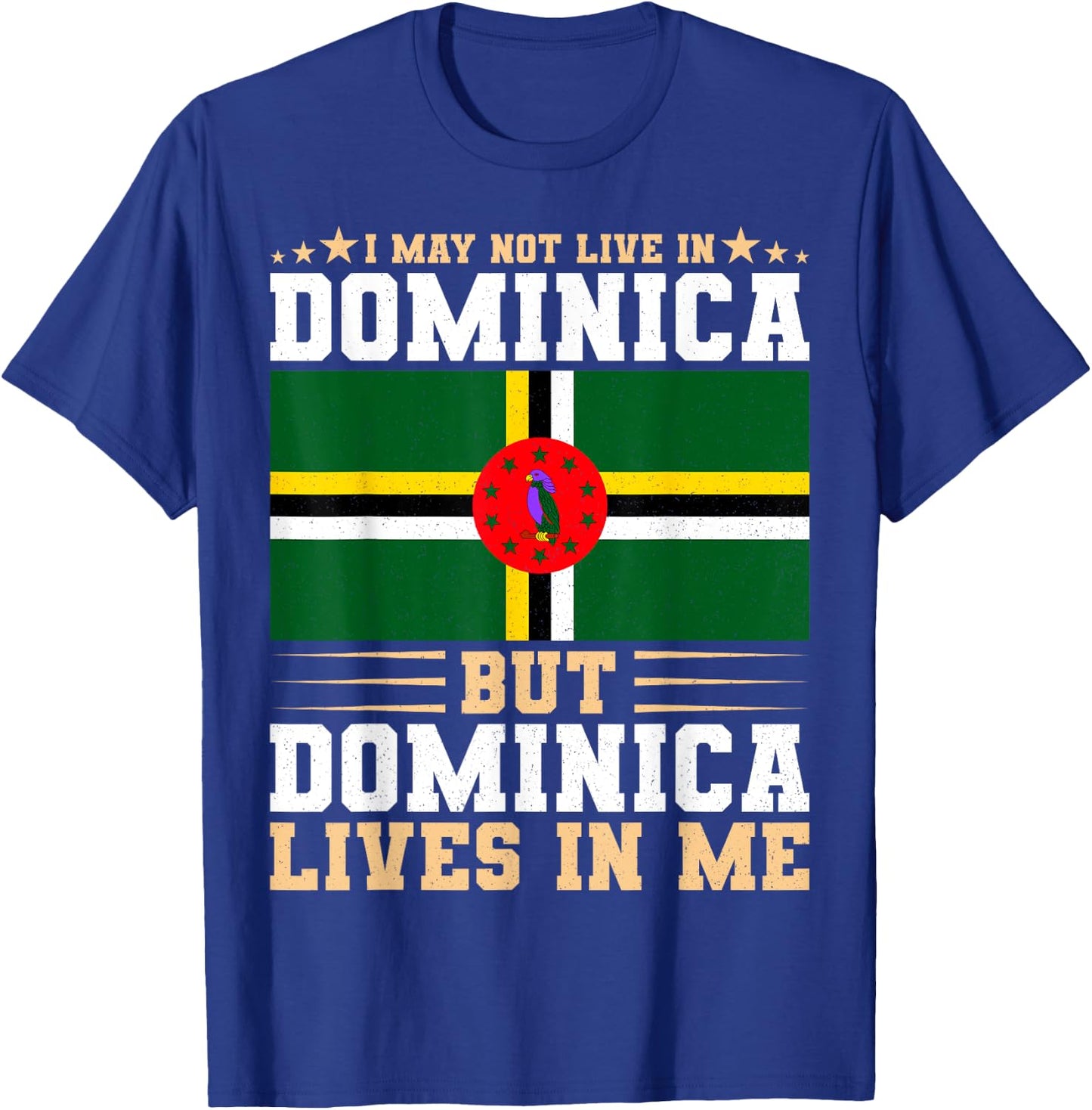 Dominica T-Shirt - T-Shirt | Royal