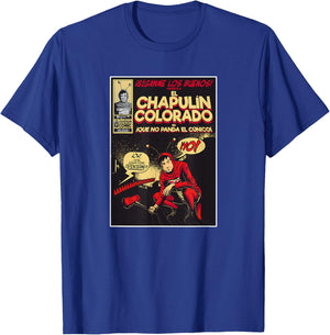 Chapulin Colorado - Fun Desings for Kids, Teen, Women & Men T-Shirt - T-Shirt | Royal