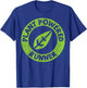 Plant Powered Runner Vegan Trail Ultra Marathon T-Shirt - T-Shirt | Royal