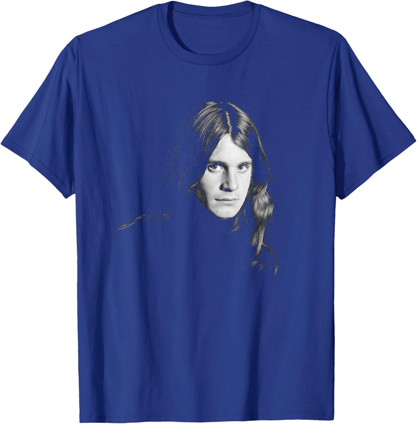 Duffy Archive Photography Ozzy Osbourne Singer Black Sabbath T-Shirt - T-Shirt | Royal