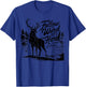 Follow The Word Not The Herd Isaiah 8;11-13 Deer Hunting T-Shirt - T-Shirt | Royal