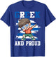 Greek And Proud Greek Boy Greece Flag T-Shirt - T-Shirt | Royal