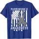 Parkinson's Disease Awareness T Shirt - Gift PD Patients T-Shirt - T-Shirt | Royal