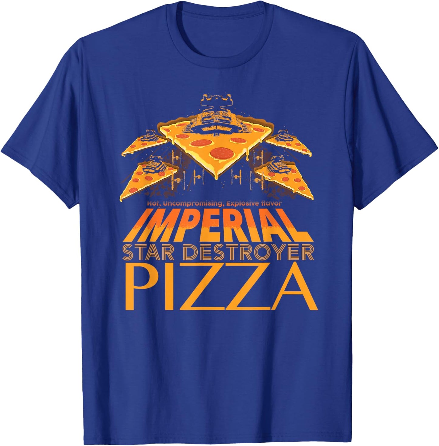 Star Wars Imperial Star Destroyer Pizza T-Shirt - T-Shirt | Royal