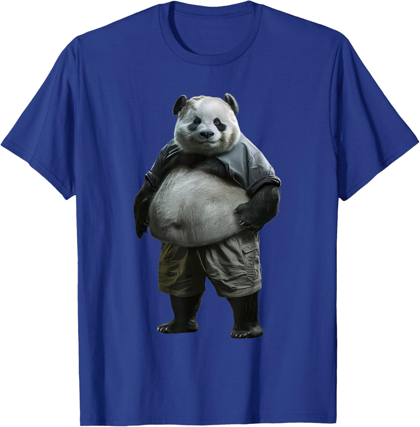 Fat Panda T-Shirt - T-Shirt | Royal