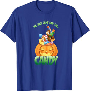 Disney Chip 'n' Dale Rescue Rangers Halloween Pumpkin Candy T-Shirt - T-Shirt | Royal