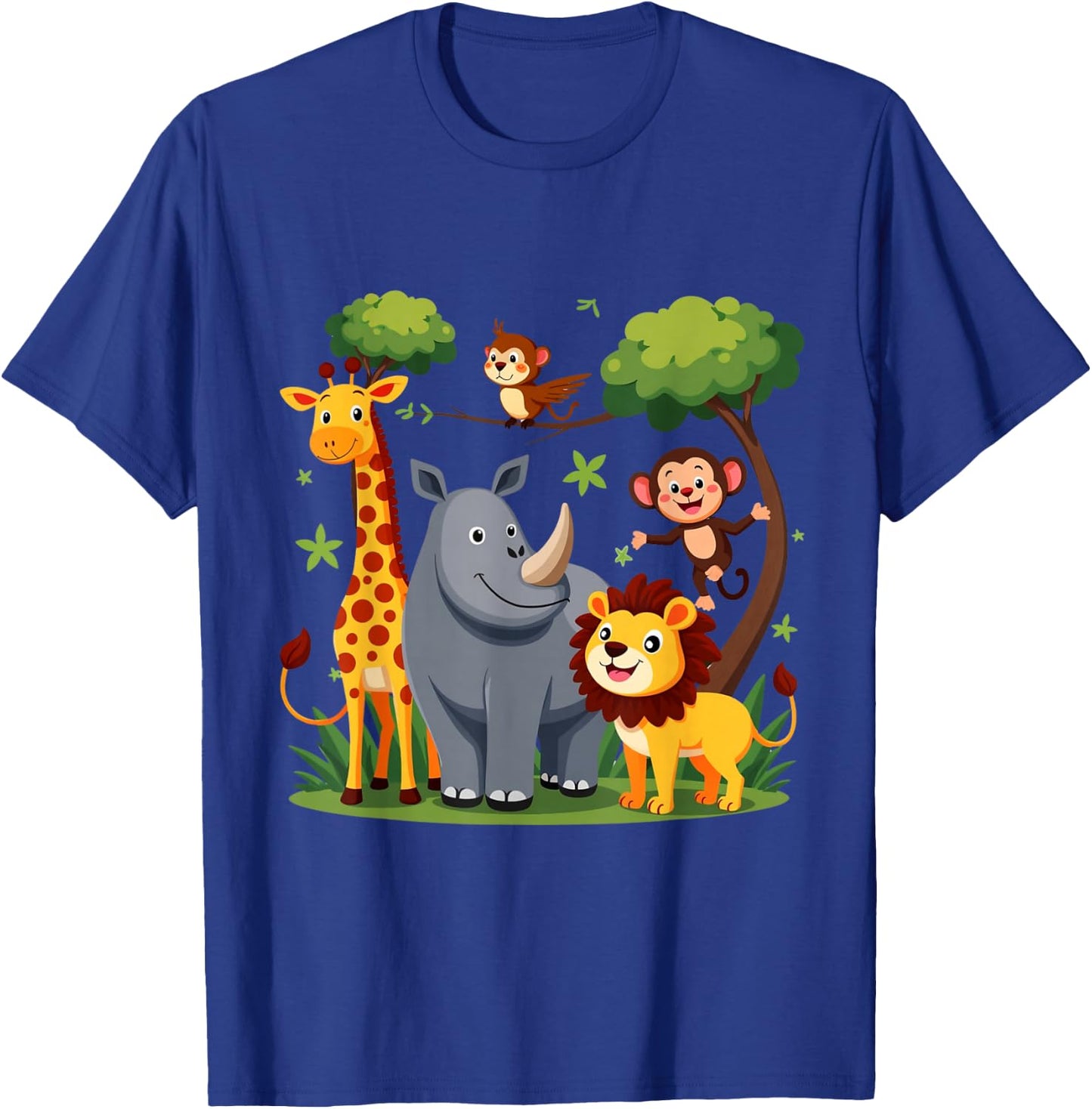 Forest Animals Jungle Animal Idea for Kids & Animal Themed T-Shirt - T-Shirt | Royal