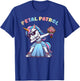 Wedding Petal Patrol Flower Girl Unicorn Bridesmaid T-Shirt - T-Shirt | Royal