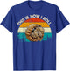 Vintage Retro This is How I roll Armadillo girdled lizard T-Shirt - T-Shirt | Royal
