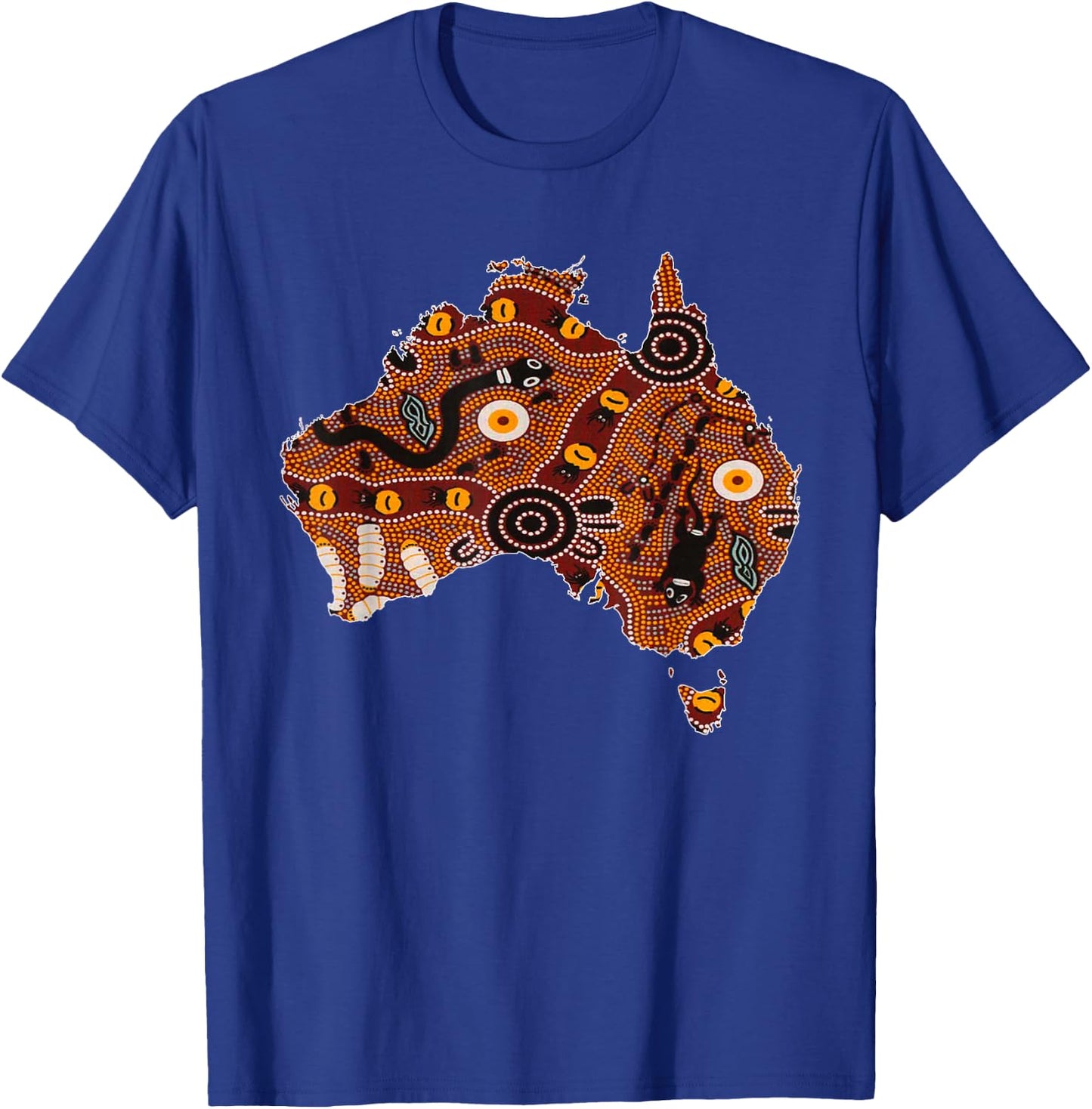 Aboriginal Flag Australia Souvenir Proud Native Aussie Gifts Small T-Shirt - T-Shirt | Royal