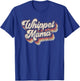 Whippet Mama Dog Lover Whippet Owner Whippet Mom Dad Vintage Women Kids T-Shirt - T-Shirt | Royal