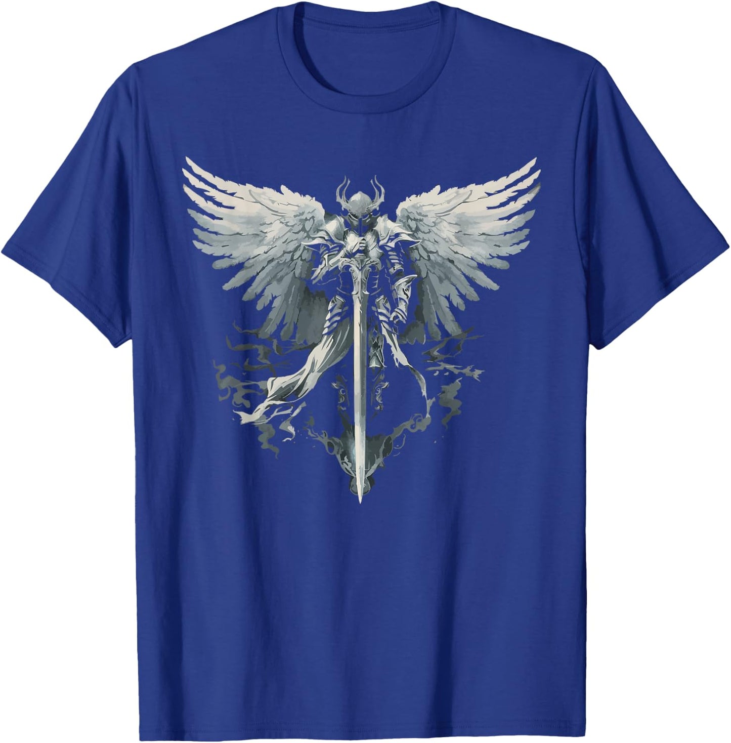 Archangel Gabriel Catholic Christianity Guardian Angel T-Shirt - T-Shirt | Royal